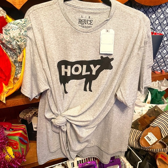 Holy Cow Graphic Tee - Picture 1 of 1